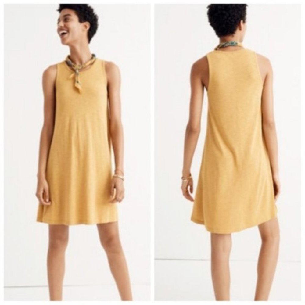 Madewell Sleeveless Racerback Tank Dress